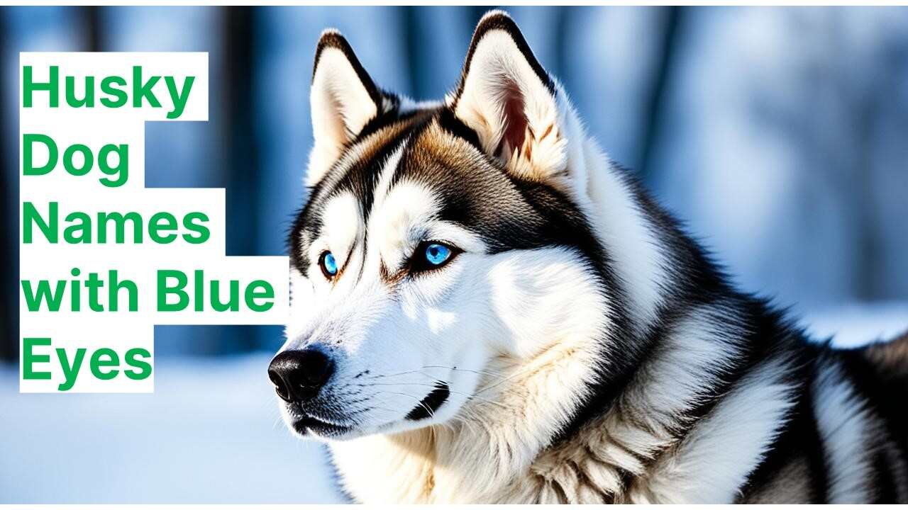 Husky Dog Names with Blue Eyes